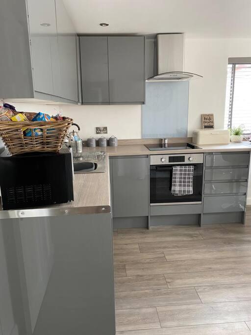 Flat Lode Nook Modern 2 Bed Home With Hot Tub Pool Exterior foto